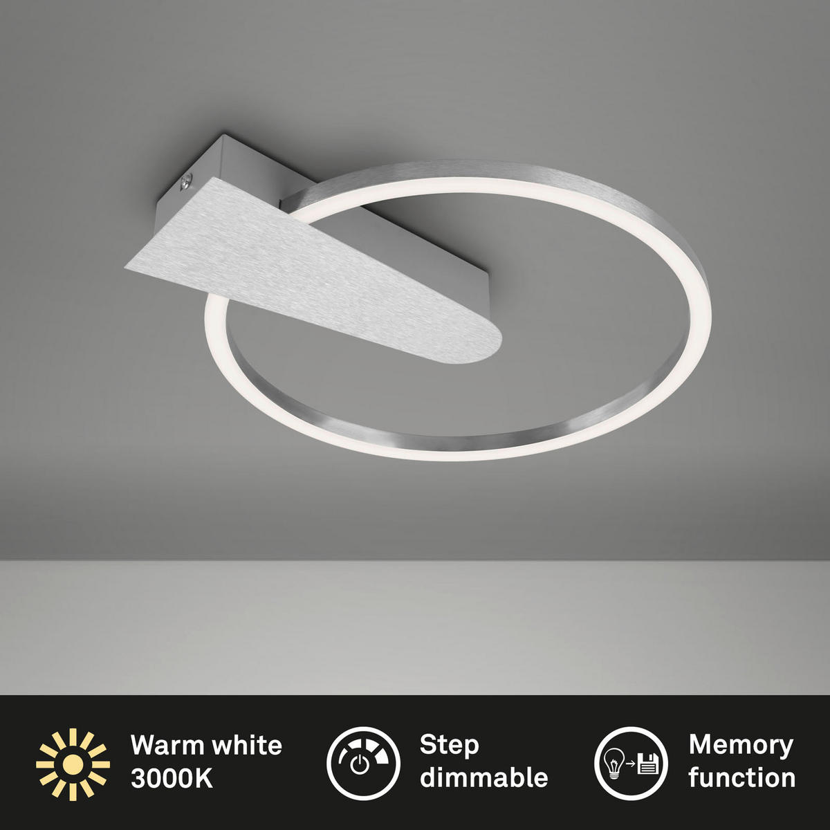 LED FALILÁMPA - Design (34/4cm)