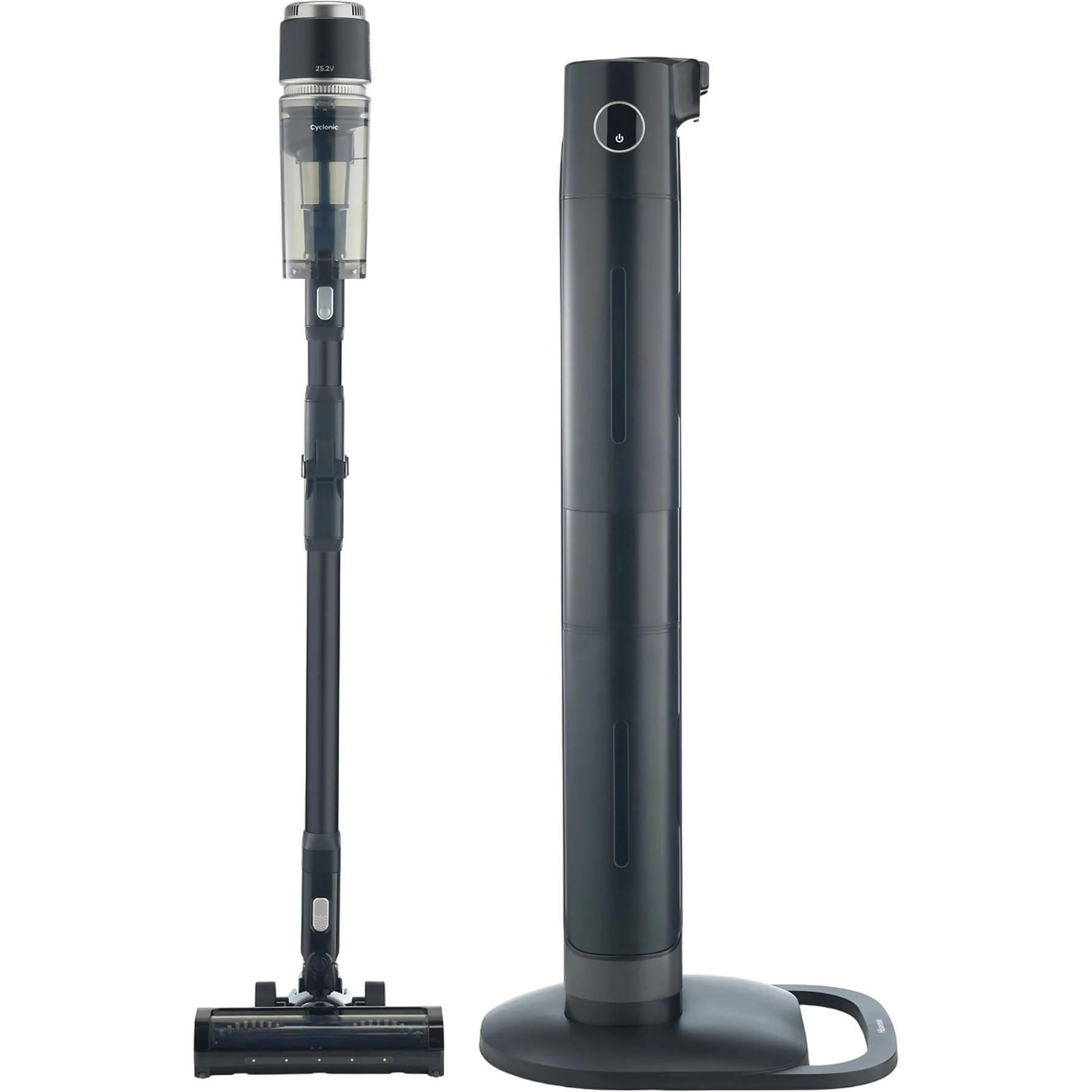 AKKU-HANDSTAUBSAUGER HVC676451DA  - Schwarz, Basics, Kunststoff (25/113/24,6cm) - Hisense