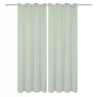 ÖSENSCHAL halbtransparent 140/160 cm   - Salbeigrün, Basics, Textil (140/160cm)