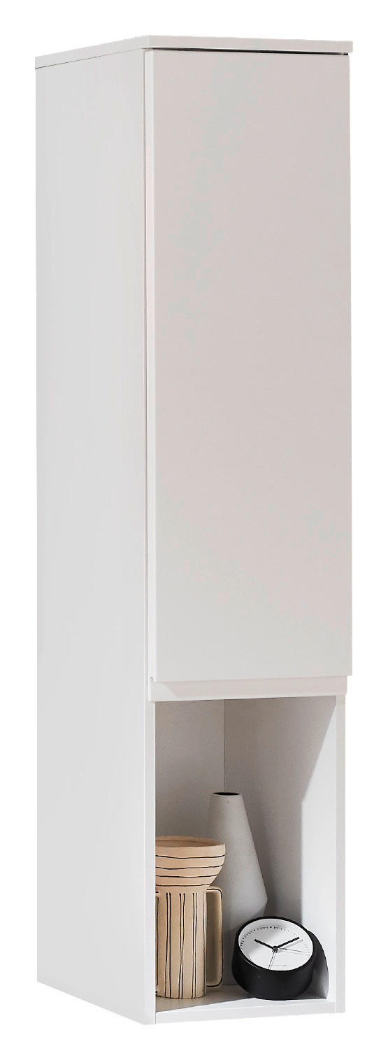 HOCHSCHRANK 30/129,6/37,1 cm  - Weiss, Modern, Holzwerkstoff (30/129,6/37,1cm) - Celina Home