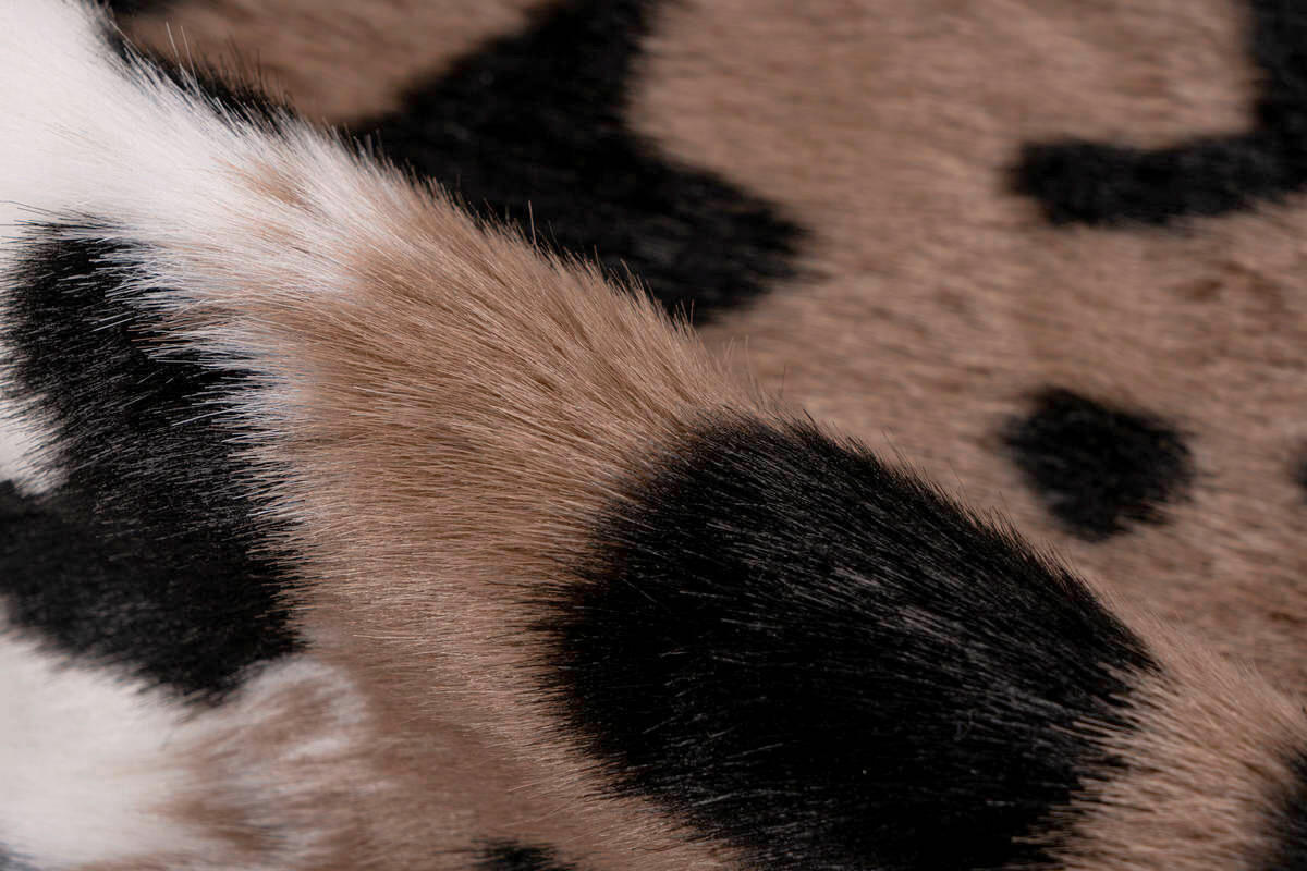 KUNSTFELL 160/230 cm Schwarz, Weiß  - Schwarz/Weiß, Basics, Kunststoff/Textil (160/230cm) - Kayoom