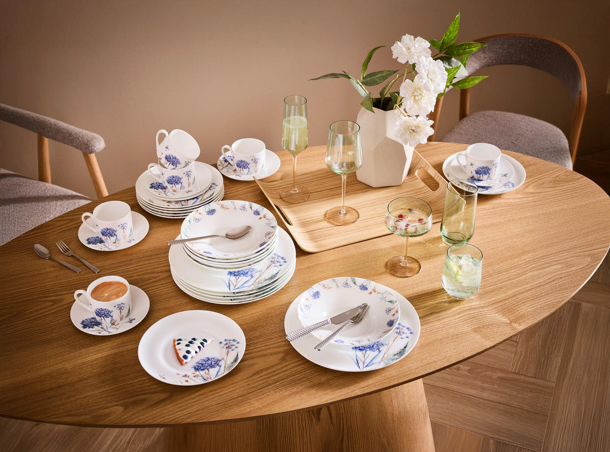 KÁVOVÝ SERVIS jemný kostný porcelán (fine bone china) keramika  - Trend, keramika - Novel