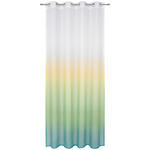 ÖSENVORHANG halbtransparent  - Gelb/Grün, Trend, Textil (140/245cm) - Esposa