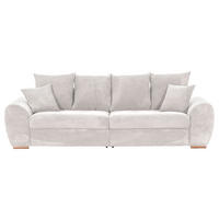BIGSOFA in Cord Naturfarben  - Eichefarben/Naturfarben, KONVENTIONELL, Holz/Textil (270/72/109cm) - Carryhome
