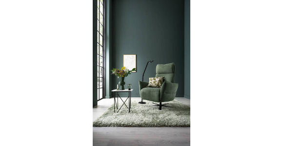 HOCHFLORTEPPICH 67/130 cm Heaven Salbeigrün - Salbeigrün, Design, Textil (67/130cm) - Novel