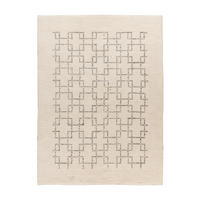 COVOR CU ȚESĂTURĂ PLATĂ My Freya  - crem, Basics, textil (80/150cm)