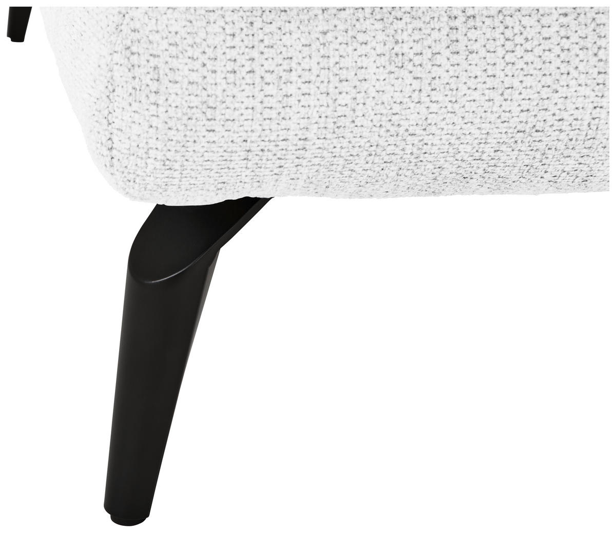 HÖRNSOFFA i flatväv naturfärgad  - svart/naturfärgad, Klassisk, metall/textil (294/176cm) - MID.YOU