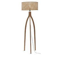 STEHLEUCHTE GOOD&MOJO 50/50/145 cm Skandinavisch  - Naturfarben, Trend (50/50/145cm) - Good & Mojo