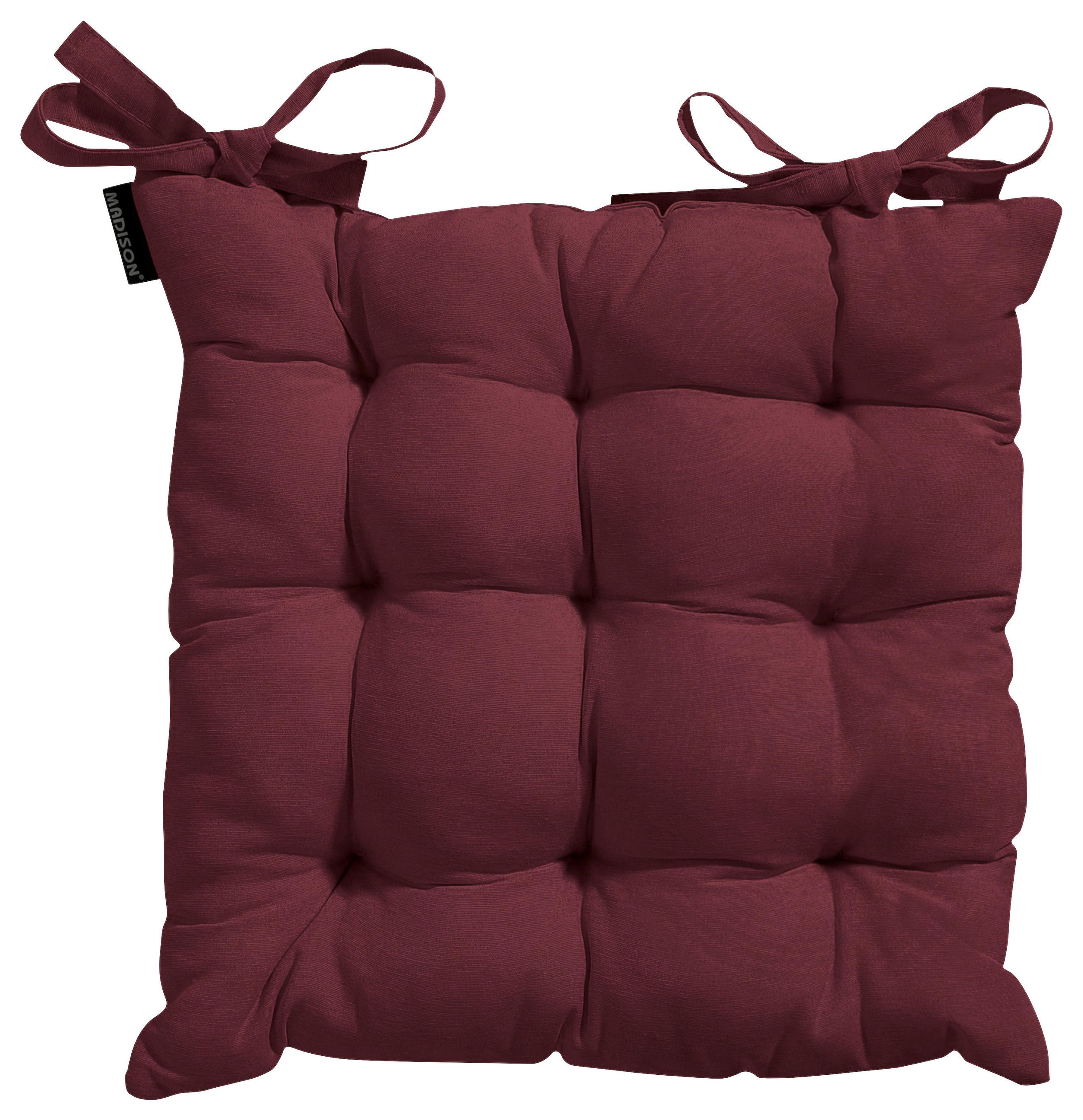 XXXLutz Sesselauflage Bordeaux 46x6x46 cm
