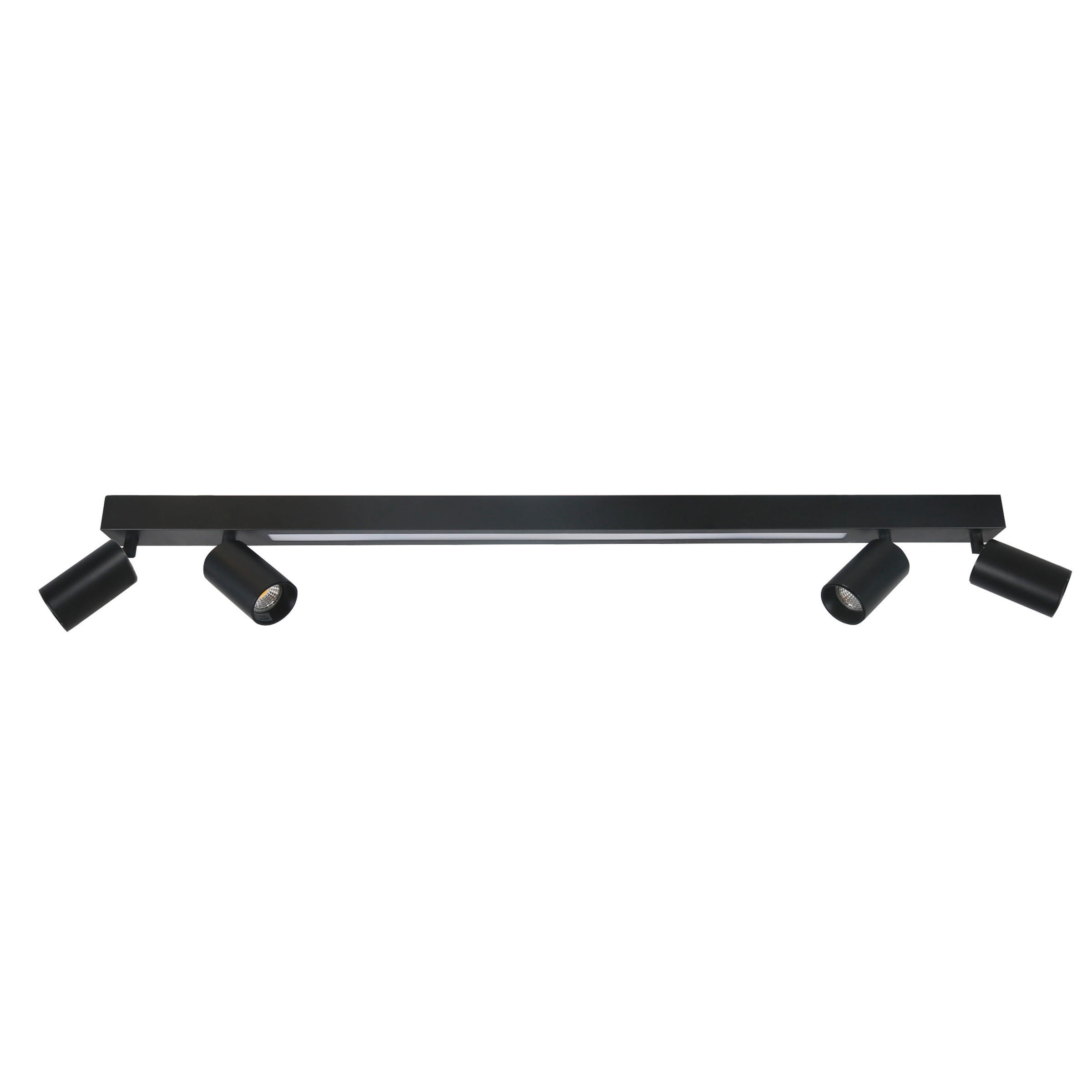 LED-DECKENSTRAHLER   - Schwarz, KONVENTIONELL, Metall (14.5/100/5.5cm)