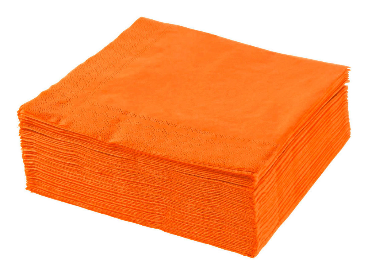 SZALVÉTA  40/40 cm   - narancs, Basics, papír (40/40cm) - Boxxx