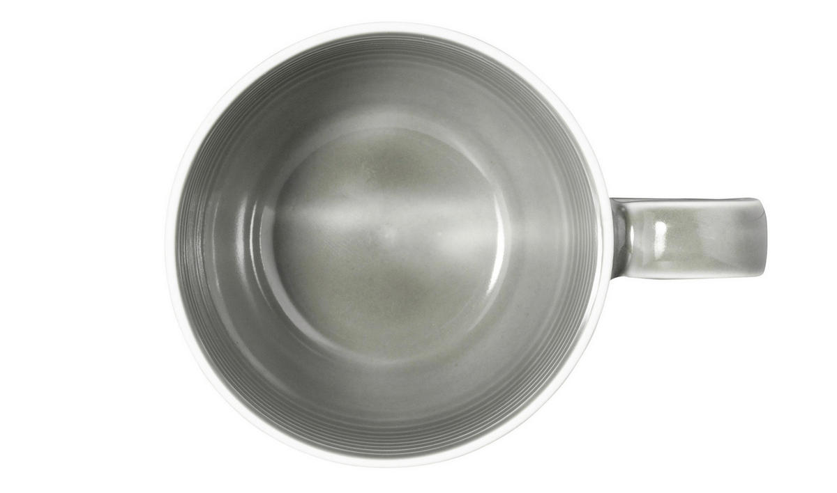 ESPRESSOTASSE Beat perlgrau 110 ml  - Grau, KONVENTIONELL, Keramik (0,11l) - Seltmann Weiden