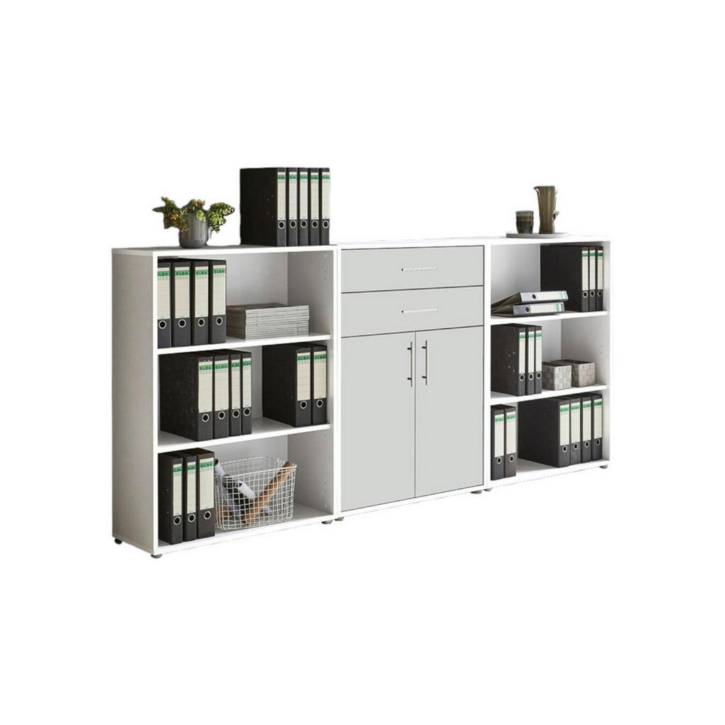 Aktenschrank Office Edition Weiß B: 253,2cm