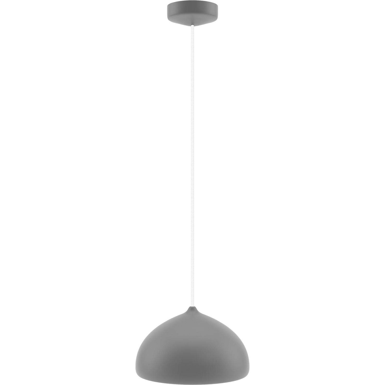 HÄNGELEUCHTE 22,5/90-140 cm  - Grau, Design, Holz (22,5/90-140cm)