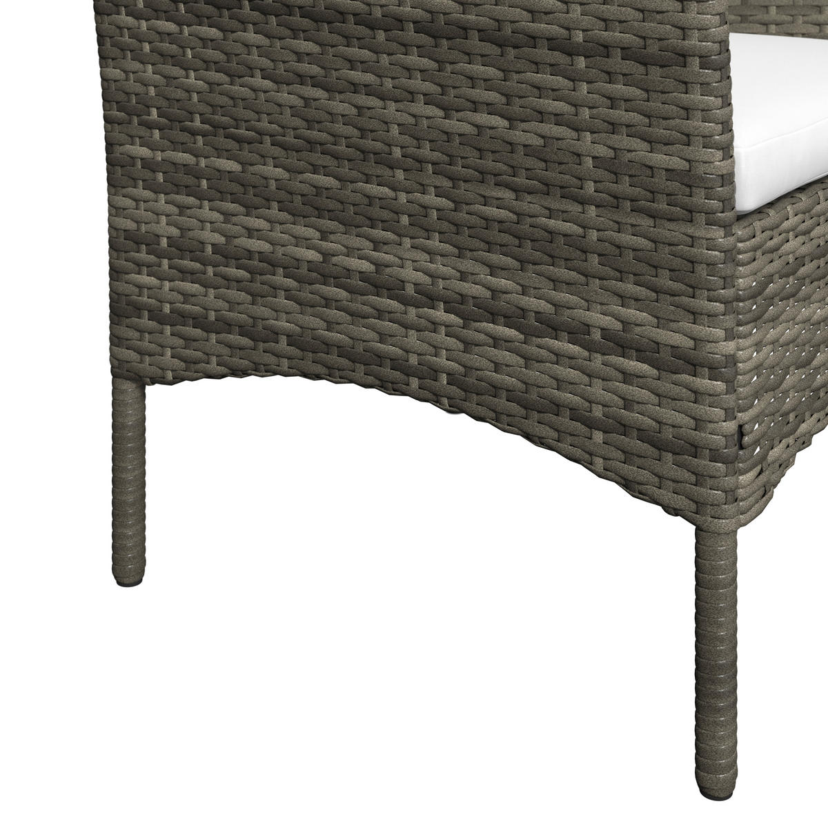 VRTNI SET       krem barve, siva, črna    - siva/črna, Basics, umetna masa/steklo - Ambia Garden