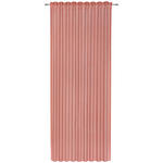 FERTIGVORHANG halbtransparent  - Rosa, Basics, Textil (135/245cm) - Esposa