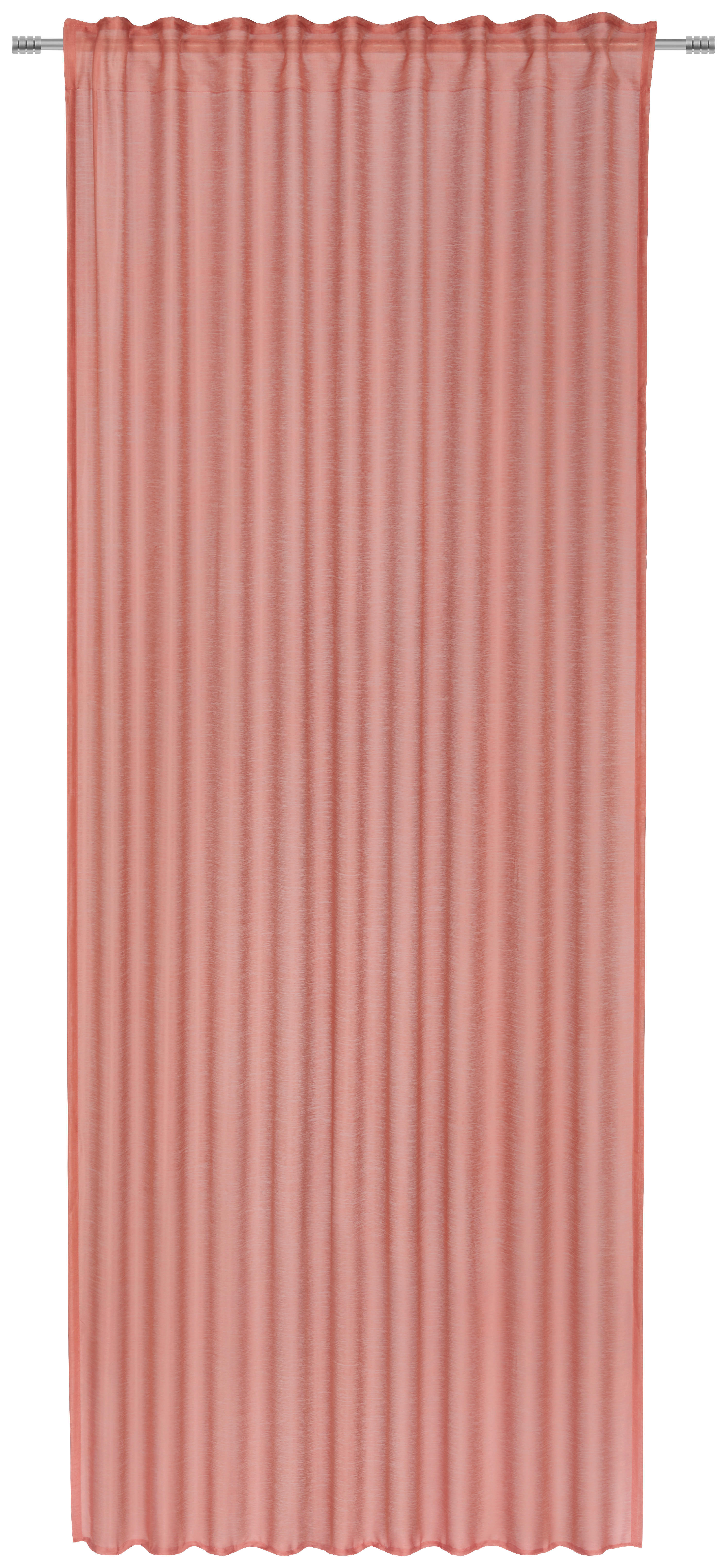 Esposa HOTOVÝ ZÁVĚS, poloprůhledné, 135/245 cm - růžová