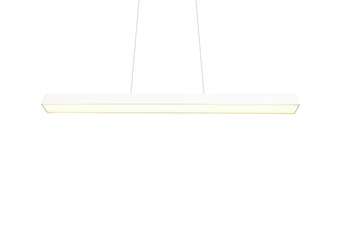 SCHIENENSYSTEM-HÄNGELEUCHTE - Weiß, Basics, Metall (90/180/5cm) - Trio Leuchten