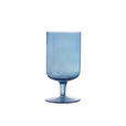 WASSERGLAS 340 ml  - Blau, Trend, Glas (7,2/14,5cm) - Novel