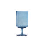 WASSERGLAS 340 ml  - Blau, Trend, Glas (7,2/14,5cm) - Novel