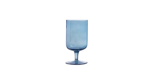 WASSERGLAS 340 ml  - Blau, Trend, Glas (7,2/14,5cm) - Novel