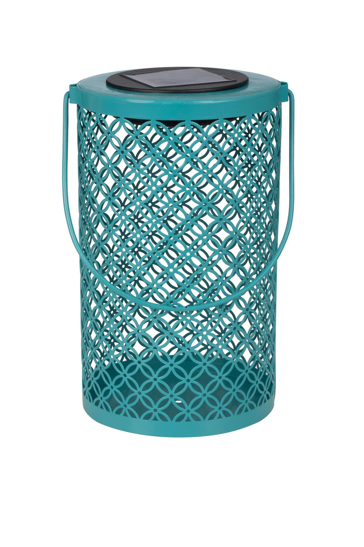 SOLARLEUCHTE  - Blau, LIFESTYLE, Metall (13/12/20cm) - Ambia Garden