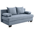 SCHLAFSOFA in Flachgewebe Hellblau  - Hellblau, KONVENTIONELL, Holz/Textil (200/88/102cm) - Xora