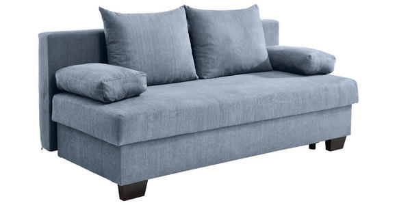 SCHLAFSOFA in Flachgewebe Hellblau  - Hellblau, KONVENTIONELL, Holz/Textil (200/88/102cm) - Xora