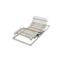 ELEKTRISCHER LATTENROST 90/200 cm Kopfteil, Fußteil verstellbar, Buche  - Birkefarben/Grauweiß, Basics, Holz (90/200cm) - Schlaraffia