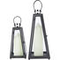 LATERNENSET - Schwarz, LIFESTYLE, Glas/Metall - Ambia Home LATERNENSET - Schwarz, LIFESTYLE, Glas/Metall - Ambia Home