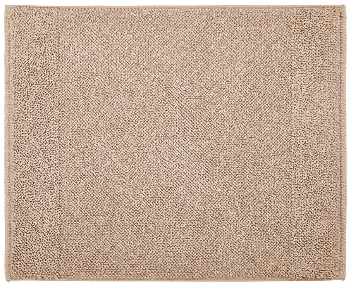 KOUPELNOVÁ PŘEDLOŽKA, 50/60 cm - béžová, Konvenční, textil (50/60cm) - Bio:Vio