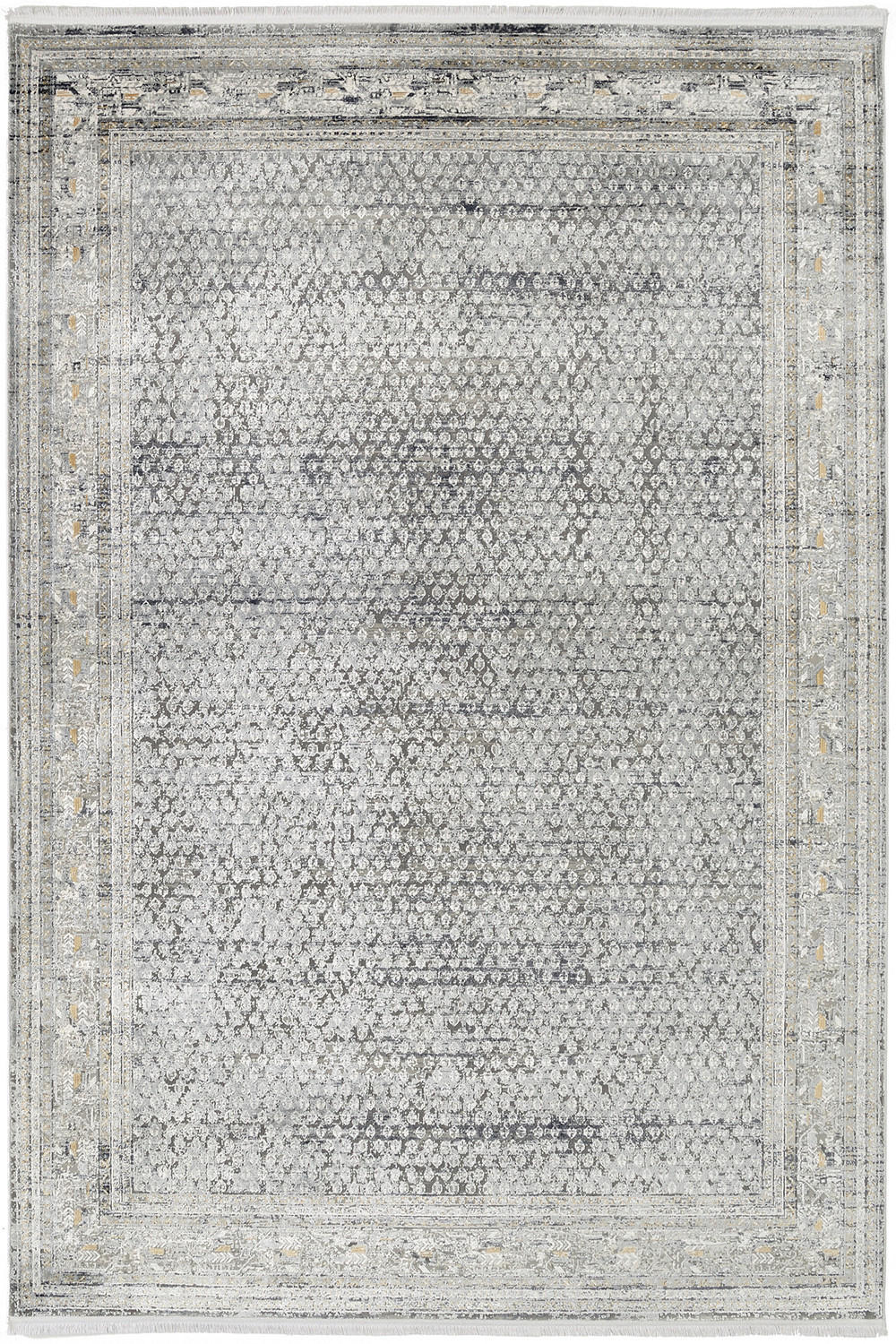 WEBTEPPICH 67/130 cm Monza Grau  - Grau, LIFESTYLE, Textil (67/130cm) - Dieter Knoll