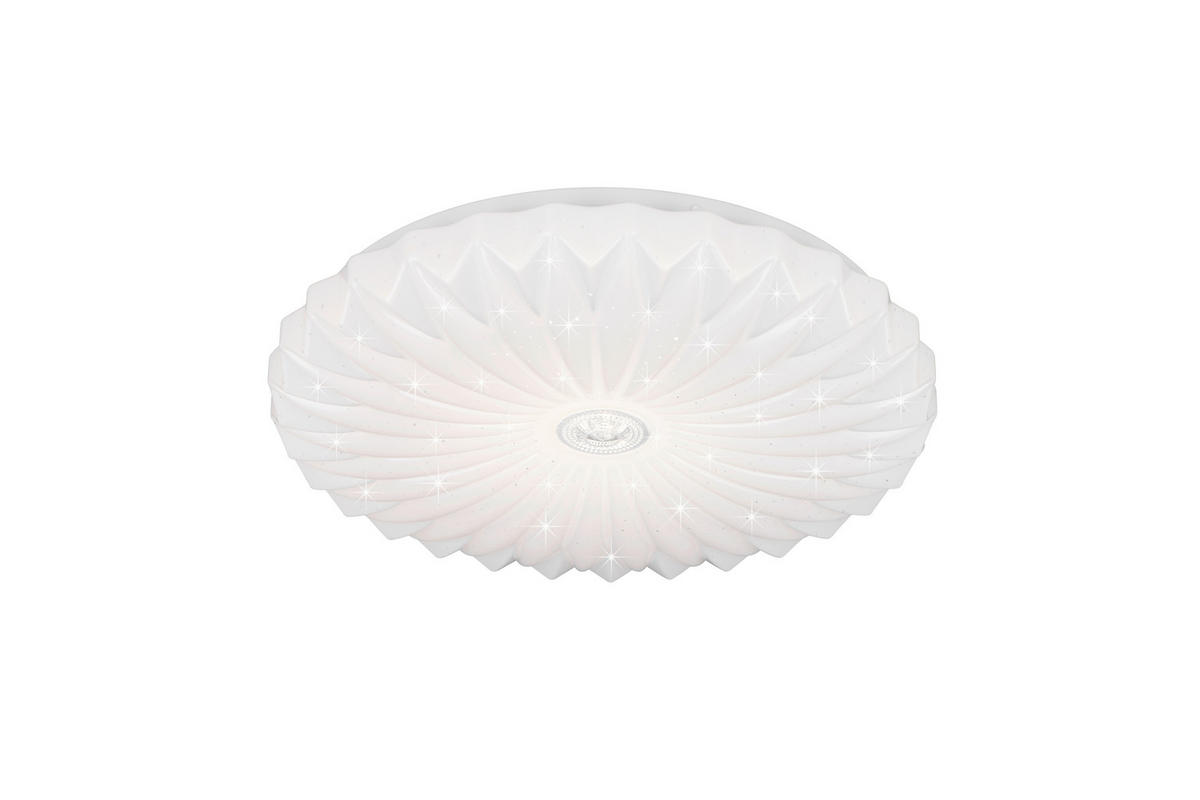 LED-DECKENLEUCHTE ATARIS 38/7 cm   - Weiß, Trend, Kunststoff (38/7cm)