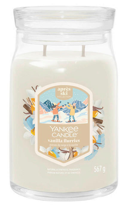 ILLATGYERTYA - áttetsző, Modern, Üveg/paraffin (15.7/9.3/9.3cm) - Yankee Candle