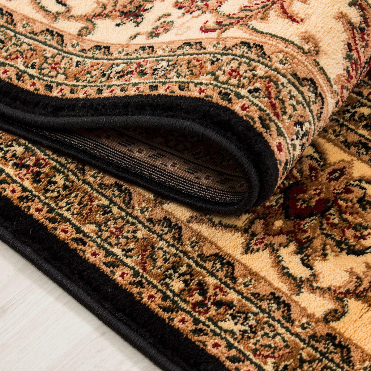 WEBTEPPICH 240/340 cm Marrakesh Schwarz  - Schwarz, KONVENTIONELL, Textil (240/340cm) - Novel