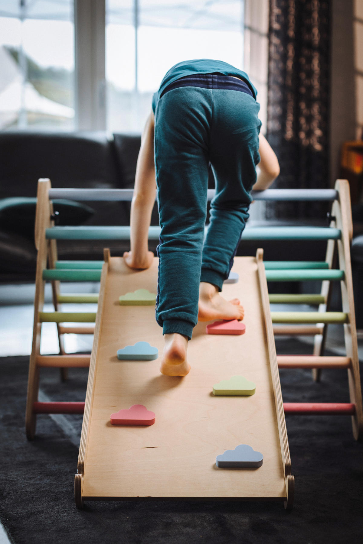 KLETTERGERÜST - Multicolor, Basics, Holz - tiSsi