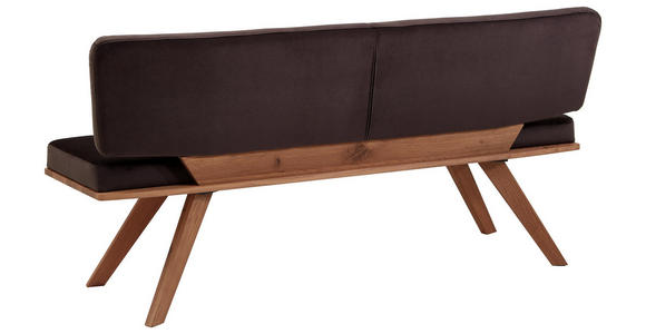 SITZBANK 180/83/60 cm in Braun, Eichefarben - Eichefarben/Braun, Natur, Holz/Textil (180/83/60cm) - Valnatura