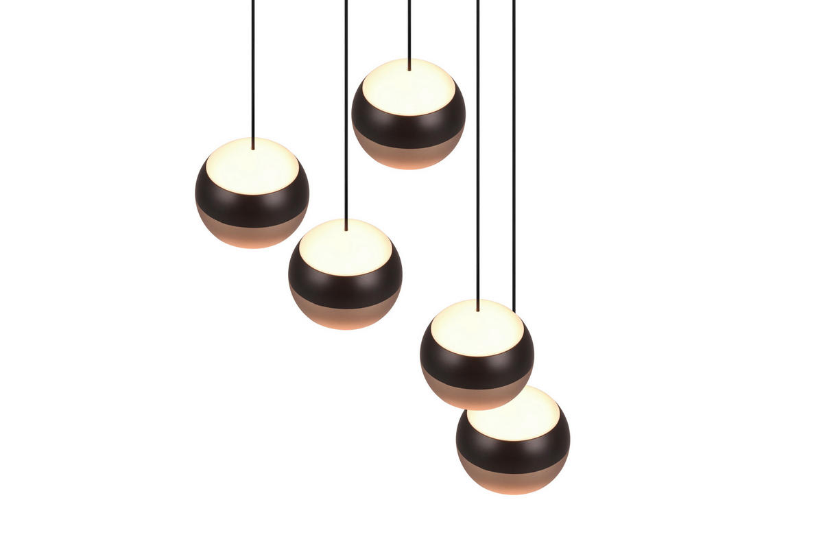LED-HÄNGELEUCHTE 30/200 cm    - Schwarz, Design, Metall (30/200cm) - Trio Leuchten