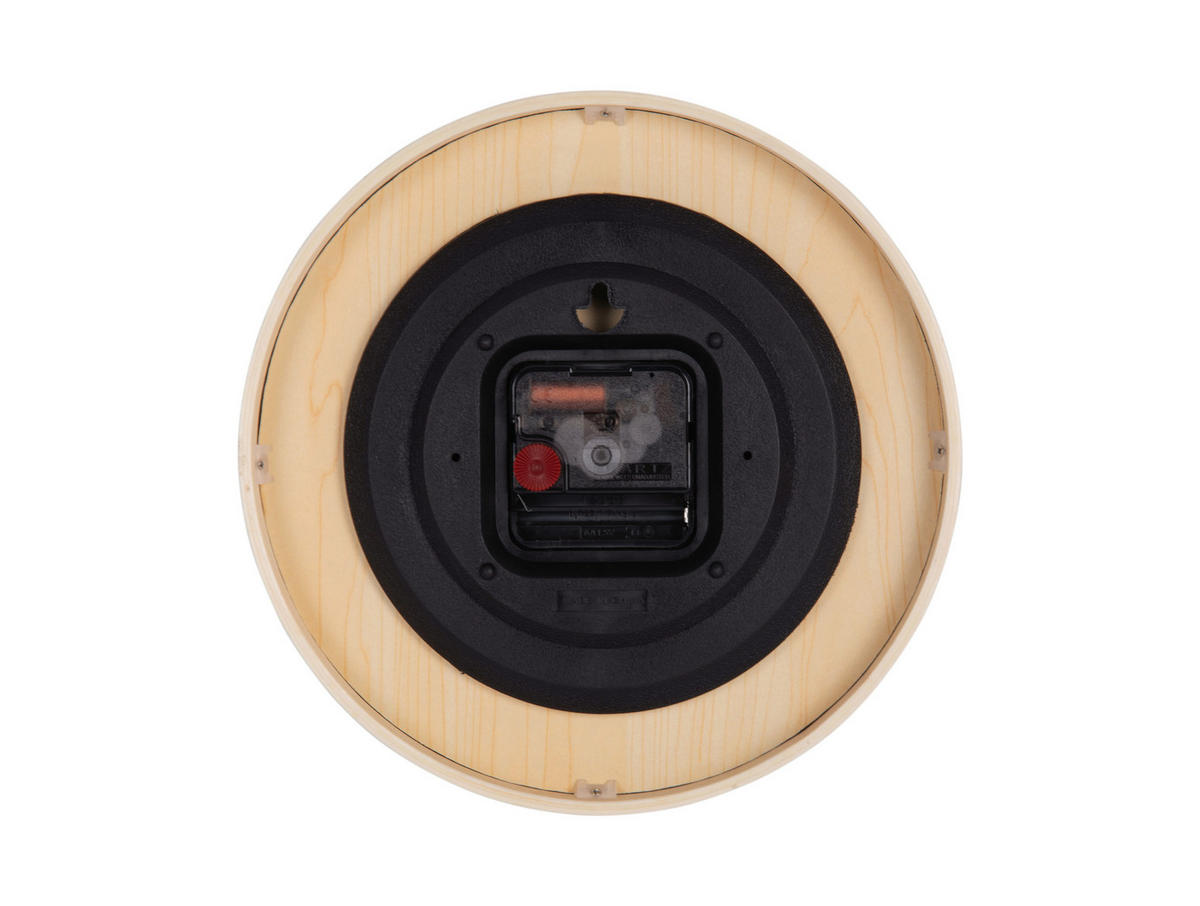 WANDUHR Nervadura Dunkelgrün  - Dunkelgrün, Basics, Holzwerkstoff (22cm) - Karlsson
