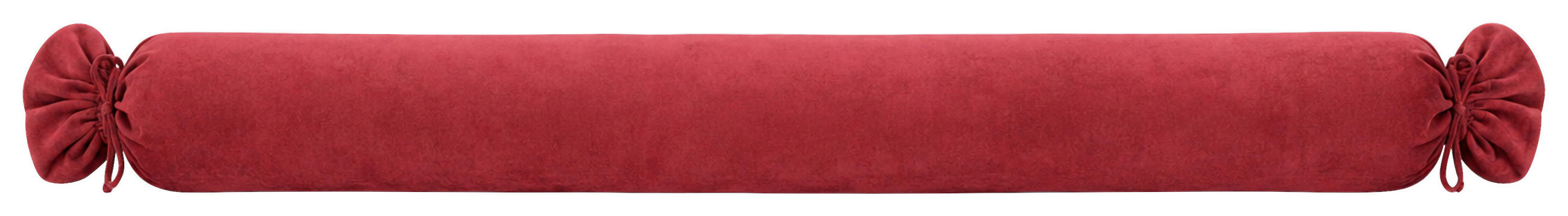 ZUGLUFTSTOPPER  12/90 cm   - Rot, Basics, Textil (12/90cm) - X-Mas
