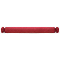 ZUGLUFTSTOPPER  12/90 cm   - Rot, Basics, Textil (12/90cm) - X-Mas