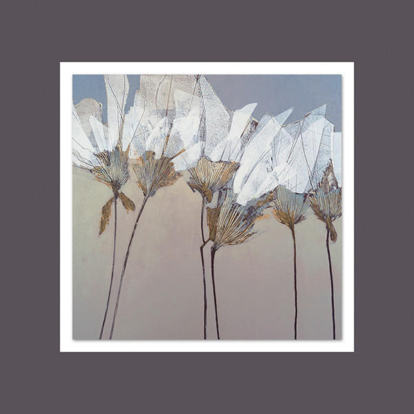 BILD Blumen 50/50 cm  - Multicolor, Basics, Holzwerkstoff/Kunststoff (50/50cm) - Wiedemann