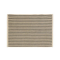KOUPELNOVÁ PŘEDLOŽKA, 50/70 cm - černá/ecru, Konvenční, textil (50/70cm) - Dieter Knoll
