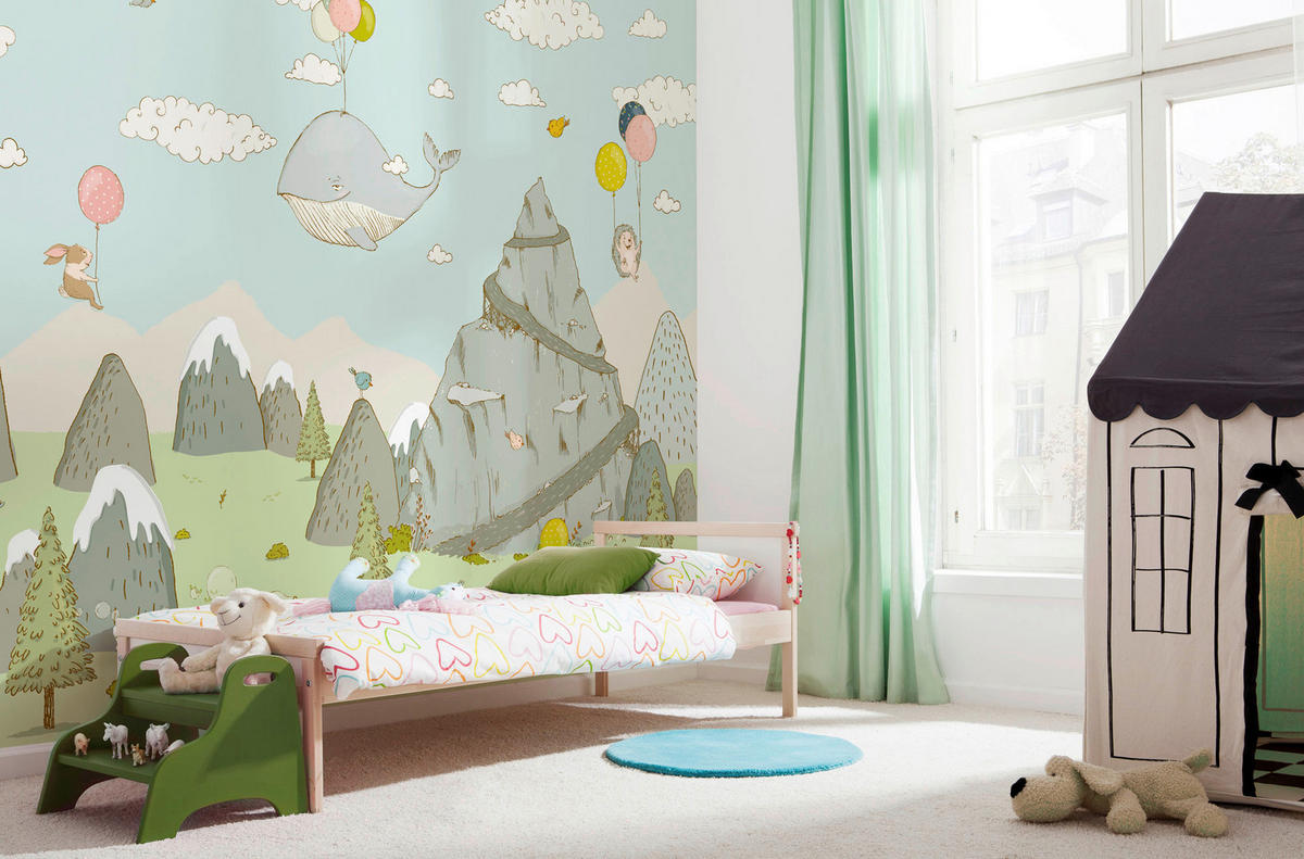 FOTOTAPET 400/280 cm  - multicolor, Trend, papper (400/280cm)