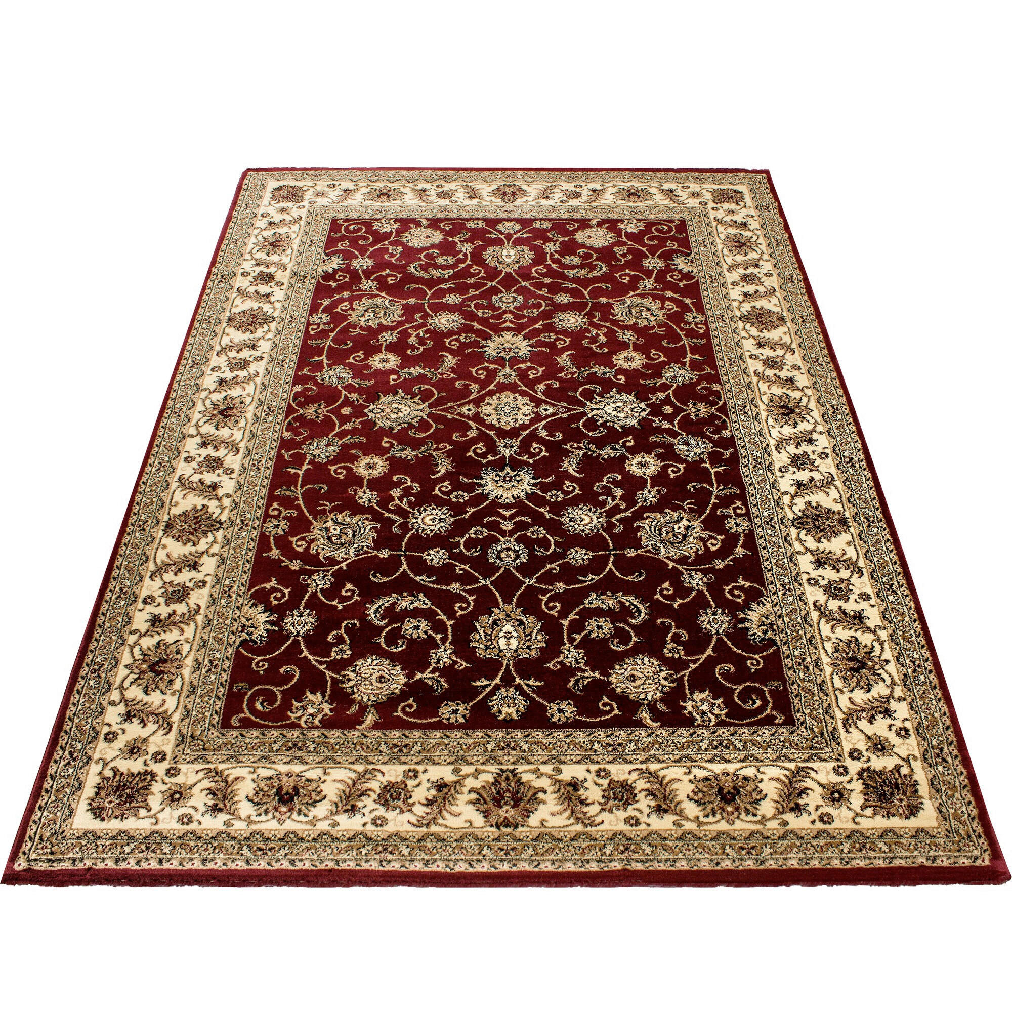 WEBTEPPICH 300/400 cm Marrakesh Rot, Beige  - Beige/Rot, KONVENTIONELL, Textil (300/400cm) - Novel