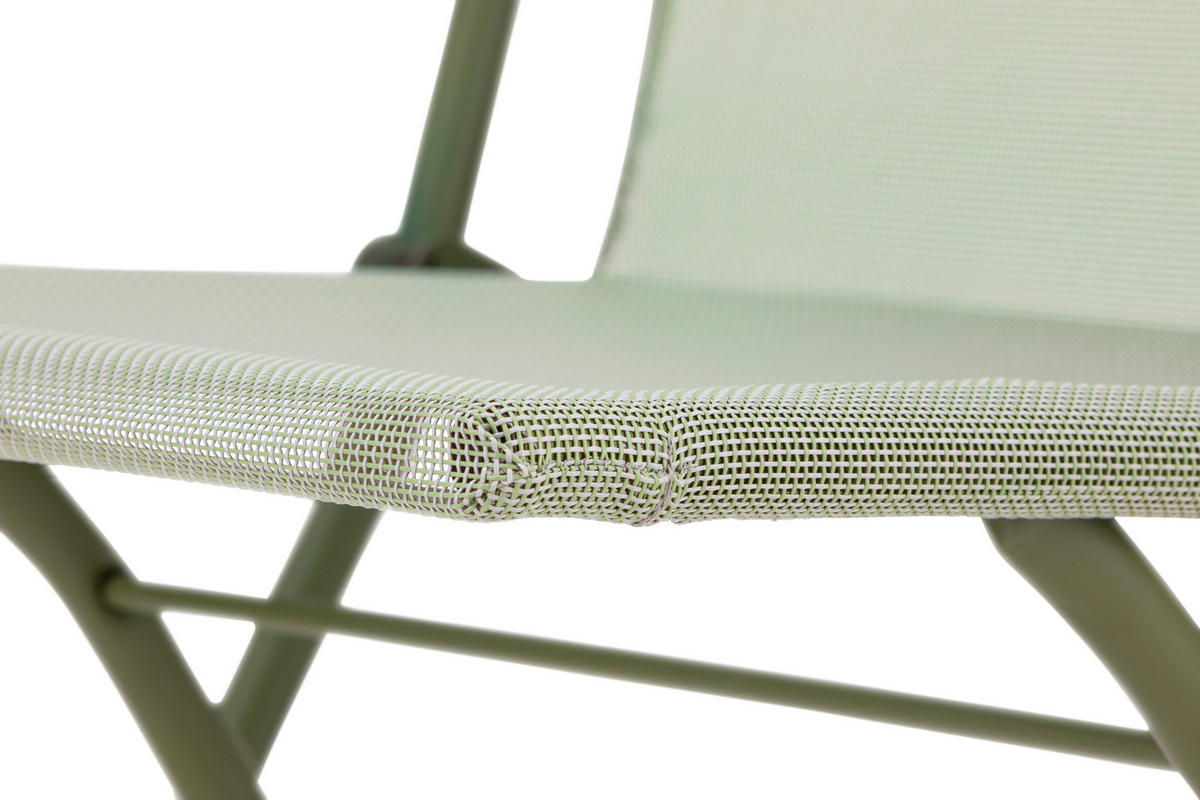 KLAPPSTUHL Batyline® Grün, Waldgrün  - Waldgrün/Grün, Basics, Textil/Metall (48/83/44cm) - Lafuma Mobilier