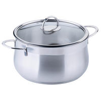 KOCHTOPF Chefkoch 3,0 L  - Silberfarben, Basics, Metall (24cm) - Chefkoch+Fackelmann