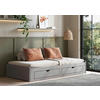 AUSZIEHBETT 90/200 cm  in Grau  - Grau, MODERN, Holz/Holzwerkstoff (90/200cm) - MID.YOU