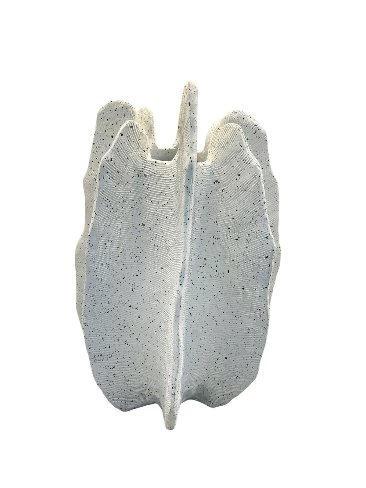 VAS 40 cm  - gråvit, Design, plast (26/40cm) - Ambia Home