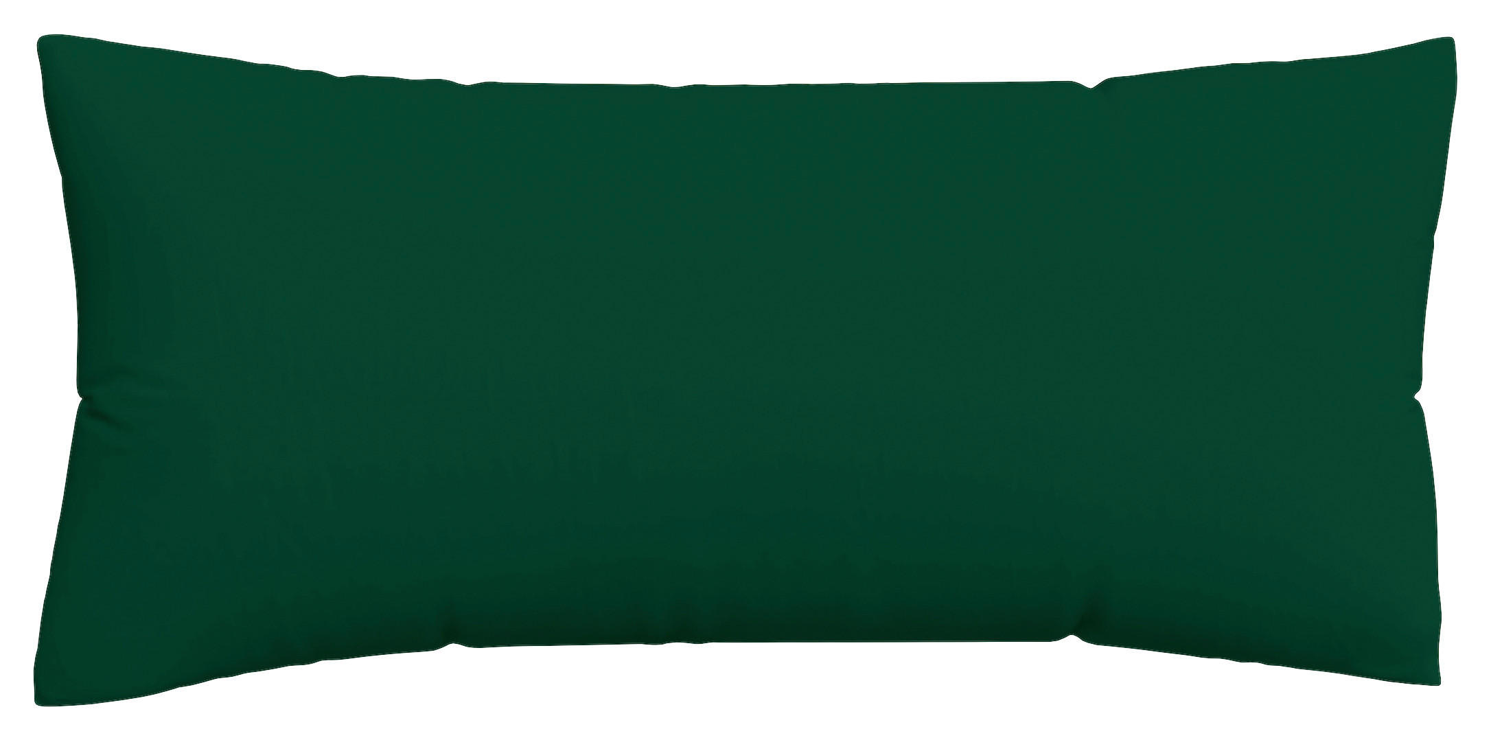KOPFPOLSTERBEZUG WOVEN SATIN 40/80 cm  - Dunkelgrün, Basics, Textil (40/80cm) - Schlafgut